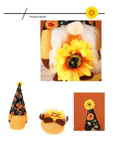 Muñeca Decorativa Festival de Girasoles para Ventana - Image 9
