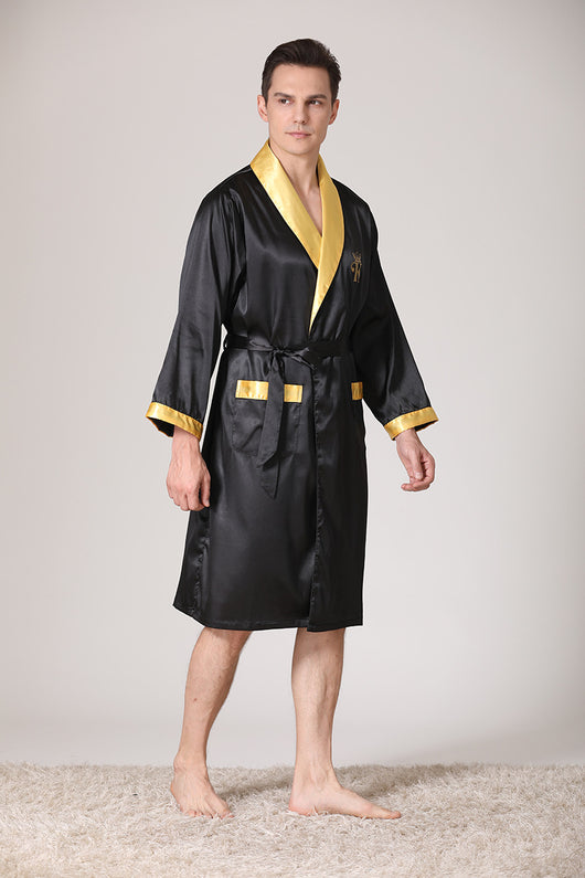 Bata de Seda para Hombre - Cómoda y Elegante para Verano - Image 34