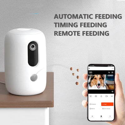 Comedero Automático Inteligente para Mascotas con Dosificación Precisa