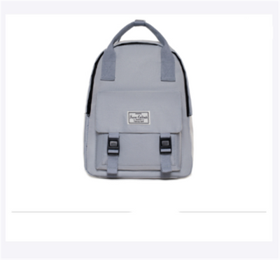 Mochila Universitaria de Color Sólido para Mujer - Image 10