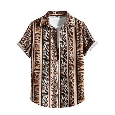 Camisa Suelta de Playa para Hombre - Manga Corta y Cómoda - Image 22