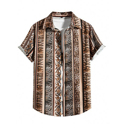 Camisa Suelta de Playa para Hombre - Manga Corta y Cómoda - Image 22