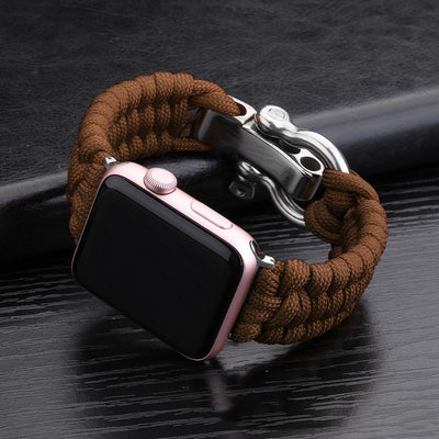 Correa Deportiva Nylon para iWatch 38/40/42/44mm con Hebilla de Acero - Image 12