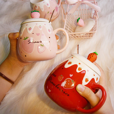Taza Cerámica Personalizada con Tapa y Cuchara - Image 12