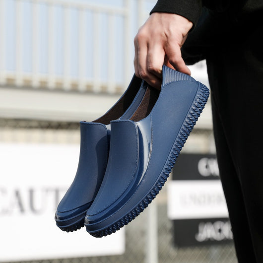 Zapatos Impermeables Antideslizantes Ligeros de Goma para Hombre - Image 5
