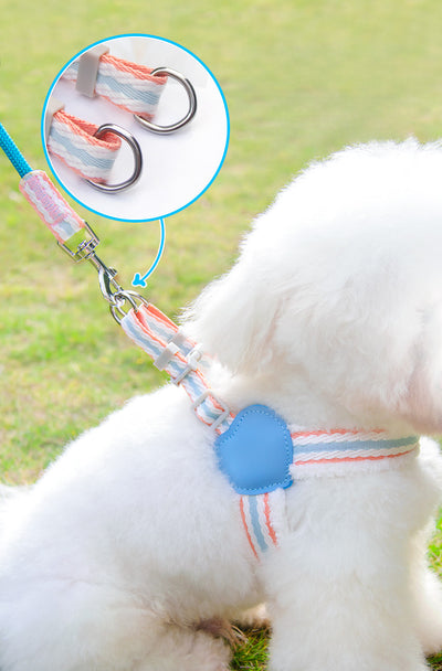 Arnés Respirador para Perros Pequeños y Medianos - Chaleco Cómodo para Paseos de Verano - Image 26