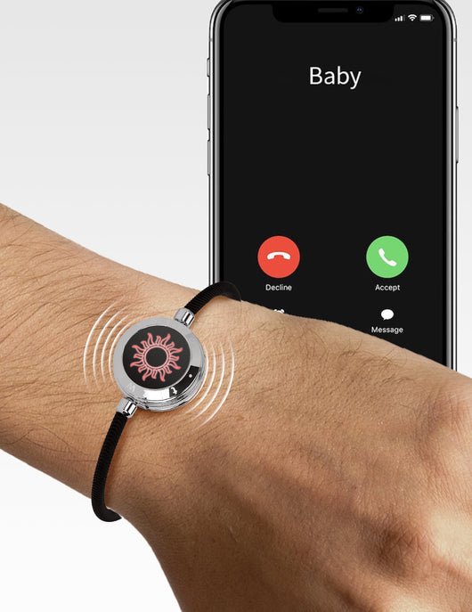 Pulsera Inteligente Sol-Luna para Parejas con Sensor Automático - Image 3
