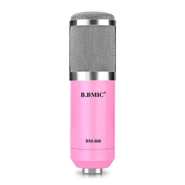 Micrófono Condensador BM800 Profesional para Grabación y Transmisión en Vivo
