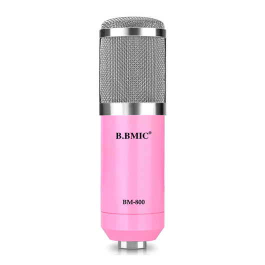 Micrófono Condensador BM800 Profesional para Grabación y Transmisión en Vivo