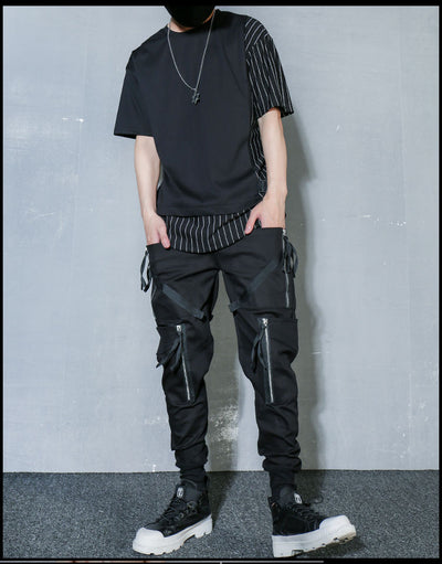 Pantalones Holgados de Algodón con Múltiples Bolsillos - Image 10