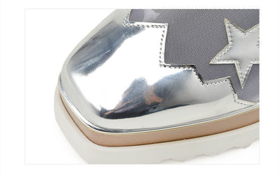 Zapatos Plataforma Mesh Mujer con Tacón Cuña Transpirable - Image 13