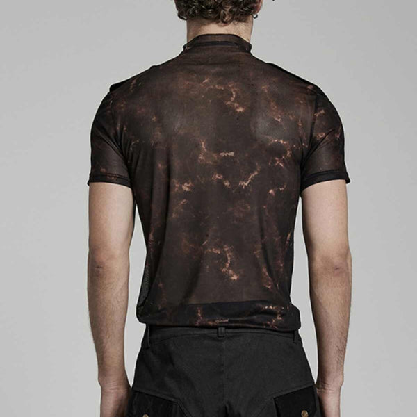 Camiseta Hombre Perspectiva Post-Apocalíptica