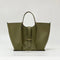 Bolso Tote de Cuero Genuino Gran Capacidad para Mujer