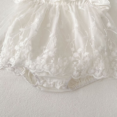 Jumpsuit Elegante con Mangas Volantes y Encaje Transparente - Image 18