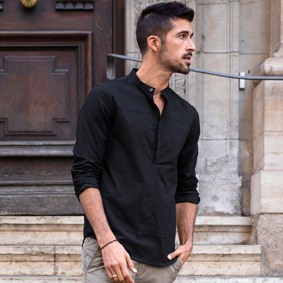 Cardigan Pullover de Color Liso - Comodidad y Versatilidad
