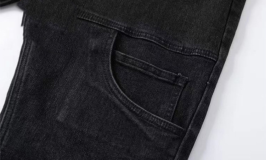 Jeans Azules con Cierre de Cremallera y Múltiples Bolsillos - Image 13