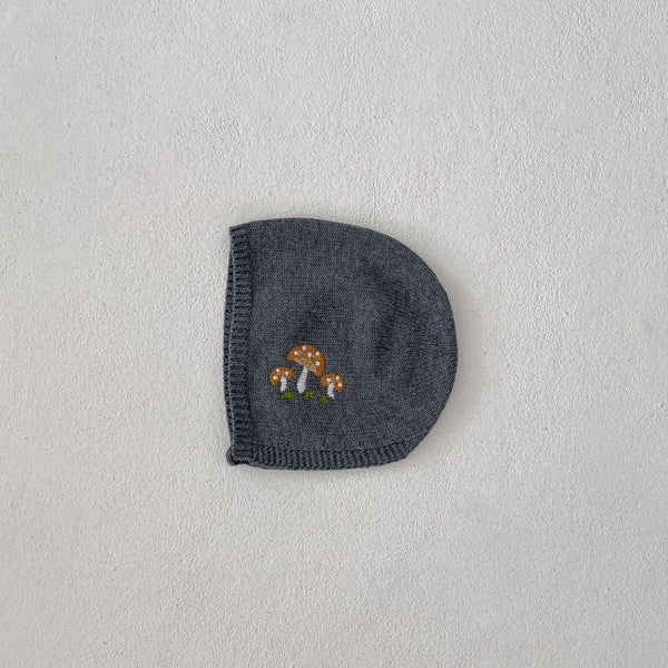 Peto Infantil con Bordado de Hongos + Gorro Juego para Bebés - Image 6