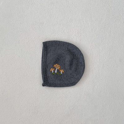 Peto Infantil con Bordado de Hongos + Gorro Juego para Bebés - Image 6