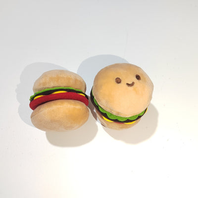 Juguete Antiestés para Mascotas con Sonido de Hamburguesa - Image 3