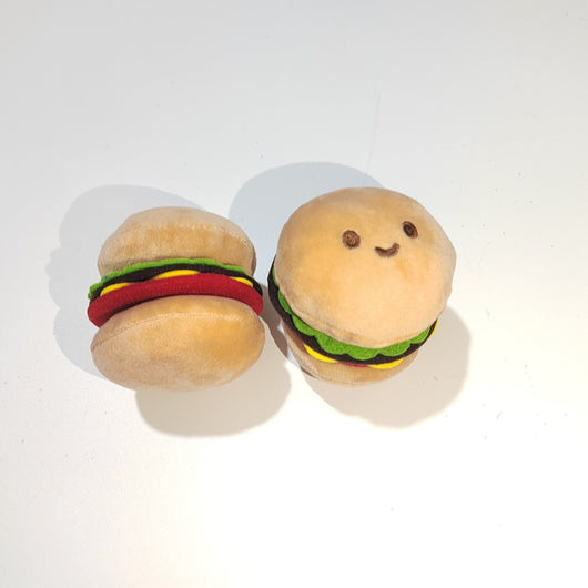 Juguete Antiestés para Mascotas con Sonido de Hamburguesa - Image 3