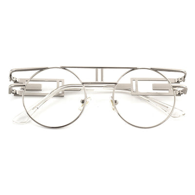 Gafas de Sol Steampunk Vintage Redondas para Hombre y Mujer - Image 15