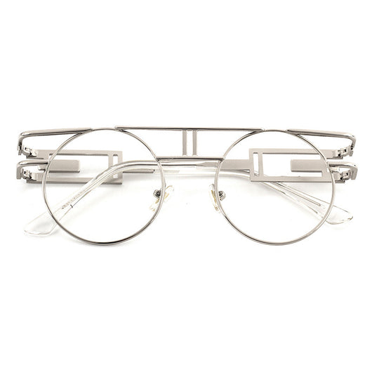 Gafas de Sol Steampunk Vintage Redondas para Hombre y Mujer - Image 15