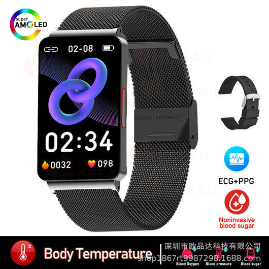 Pulsera Inteligente de Salud con Monitoreo de Oxígeno, Temperatura y Sueño - Image 5
