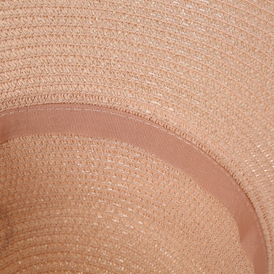 Sombrero de Paja Mesh con Cinta para Mujer Primavera Verano - Image 25