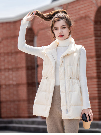 Chaleco Acolchado Ligero Estilo Coreano para Mujer - Image 13