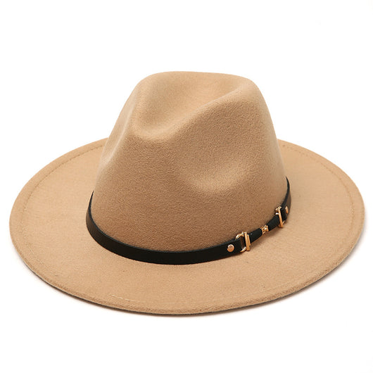 Sombrero Jazz de Ala Ancha en Lana - Estilo Versátil para Cualquier Ocasión - Image 8