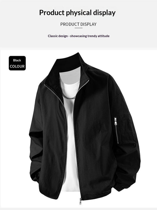 Chaqueta de Trabajo Holgada Estilo Americano para Primavera y Otoño - Image 16