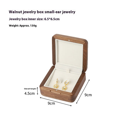 Caja de Madera Premium para Anillos de Matrimonio - Image 10