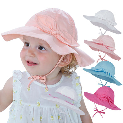 Gorro de Bebé Verano Algodón Floral Estilo Europeo - Image 49