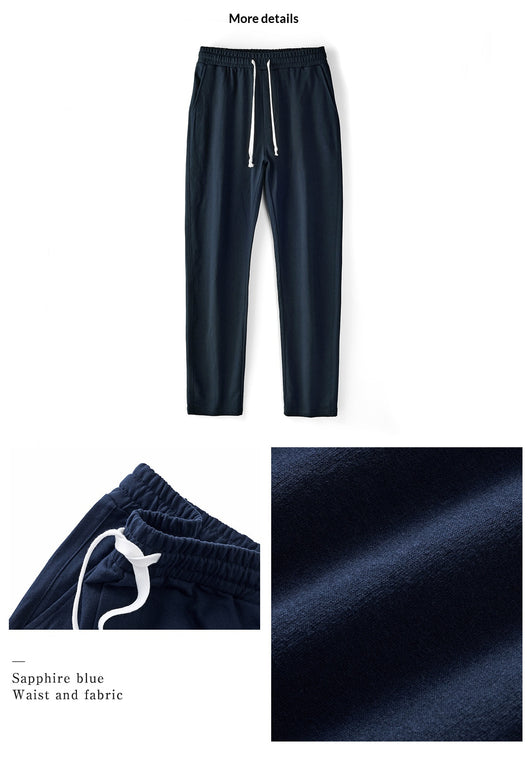 Pantalones de Chándal Holgados de Algodón para Hombre - Image 19