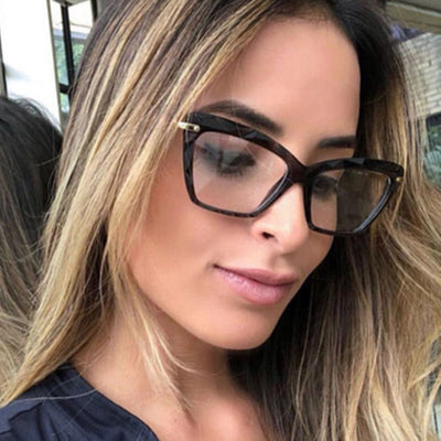 Gafas Felinas Anti Luz Azul con Diseño Facetado - Image 3