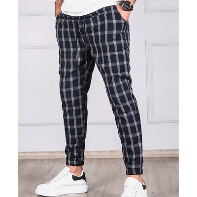 Pantalones de Jogging con Diseño Reticulado y Cordón Ajustable - Image 6