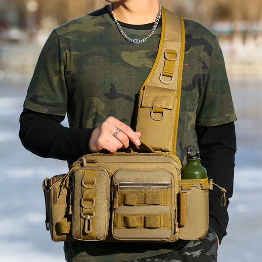 Bolsa de Pesca Multifuncional Impermeable para Aventuras al Aire Libre