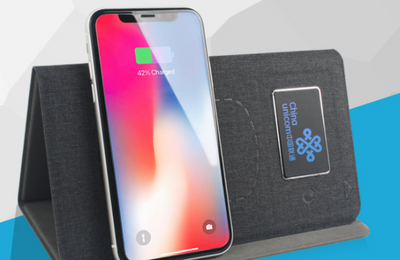 Mousepad Inalámbrico Plegable con Carga Rápida y Luz LED Publicitaria - Image 8