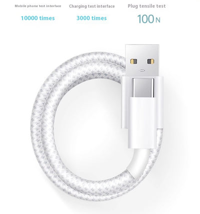 Cable USB-C de Carga Rápida Trenzado con Transferencia de Datos - Image 11
