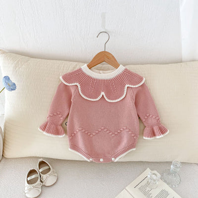 Jumpsuit de Lana con Cuello Volante - Image 15