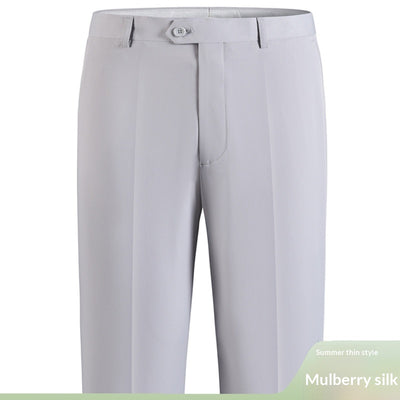Pantalones de Seda Ligeros para Hombre - Comodidad Premium para Adultos Maduros - Image 7