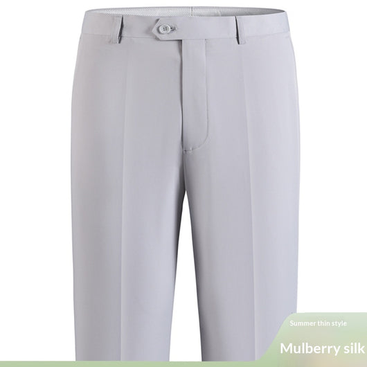 Pantalones de Seda Ligeros para Hombre - Comodidad Premium para Adultos Maduros - Image 7