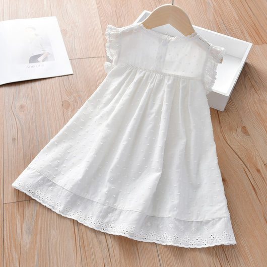 Vestido Blanco Infantil Elegante - Image 11