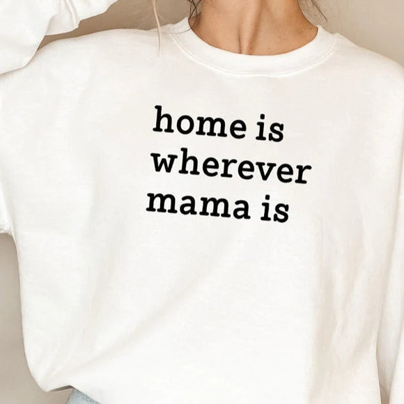 Sudadera de Cuello Redondo con Rayas para Mujer