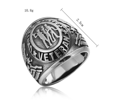 Anillo de Acero Titanio Personalizado para Hombre - Image 6