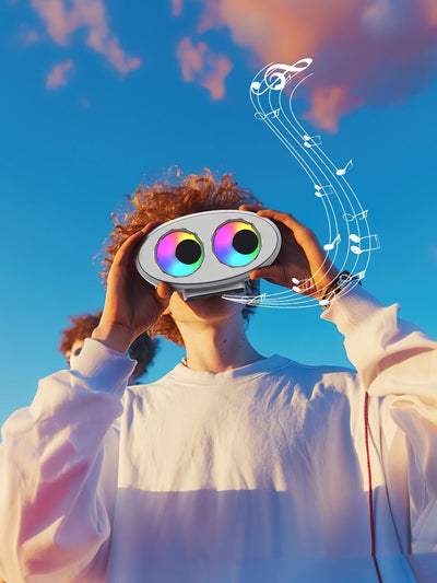 Parlante Bluetooth con Luz RGB y Ruido Blanco - Diseño Ojos Animados - Image 13