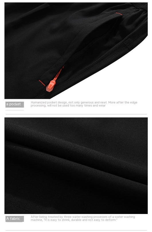 Shorts Deportivos para Hombre Sueltos Secado Rápido Capris para Correr - Image 13