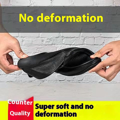 Zapatos Casuales de Cuero con Suela Suave para Hombre - Image 4