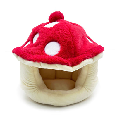 Cama Acogedor para Gatos con Diseño de Hongos Peluche - Image 5