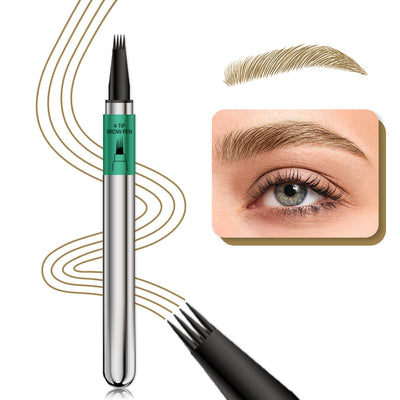 Lápiz de Cejas Resistente al Smudge con Cuatro Puntas - Image 6